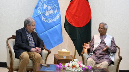 বাংলাদেশের চলমান সংস্কারে জাতিসংঘ পাশে থাকবে: গুতেরেস