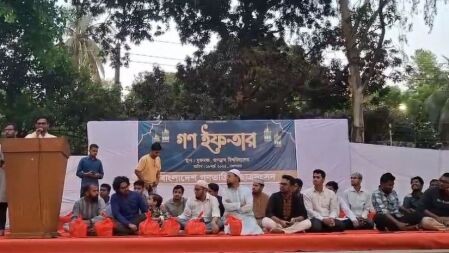 জুলাই বিপ্লবে শাহবাগে সবচেয়ে বড় মিছিল নিয়ে যায় জবি শিক্ষার্থীরা : বাকের মজুমদার