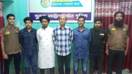অপহরণ ও চাঁদাবাজির অভিযোগে সমন্বয়কসহ ৫ জন গ্রেপ্তার