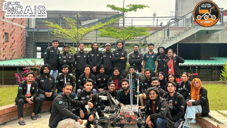 যুক্তরাষ্ট্রে ইউনিভার্সিটি রোভার চ্যালেঞ্জের ফাইনাল রাউন্ডে ‘ইউআইইউ মার্স রোভার’