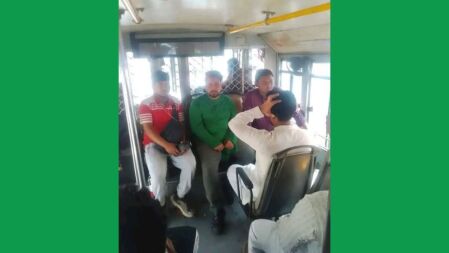 বিআরটিসি বাসে জাতীয় স্মৃতিসৌধে গেলেন এনসিপির আহ্বায়ক নাহিদ