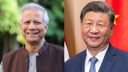 চীনা প্রেসিডেন্টের সঙ্গে প্রধান উপদেষ্টার বৈঠক আজ