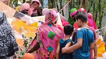 লক্ষ্মীপুরে হাসপাতালে যাওয়ার পথে বাসচাপায় মা-ছেলে নিহত