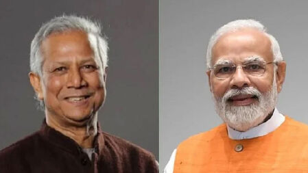ড. ইউনূসকে মোদির চিঠি