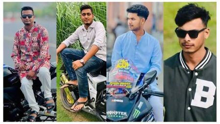 দুই মোটরসাইকেলের মুখোমুখি সংঘর্ষে নিহত ৪