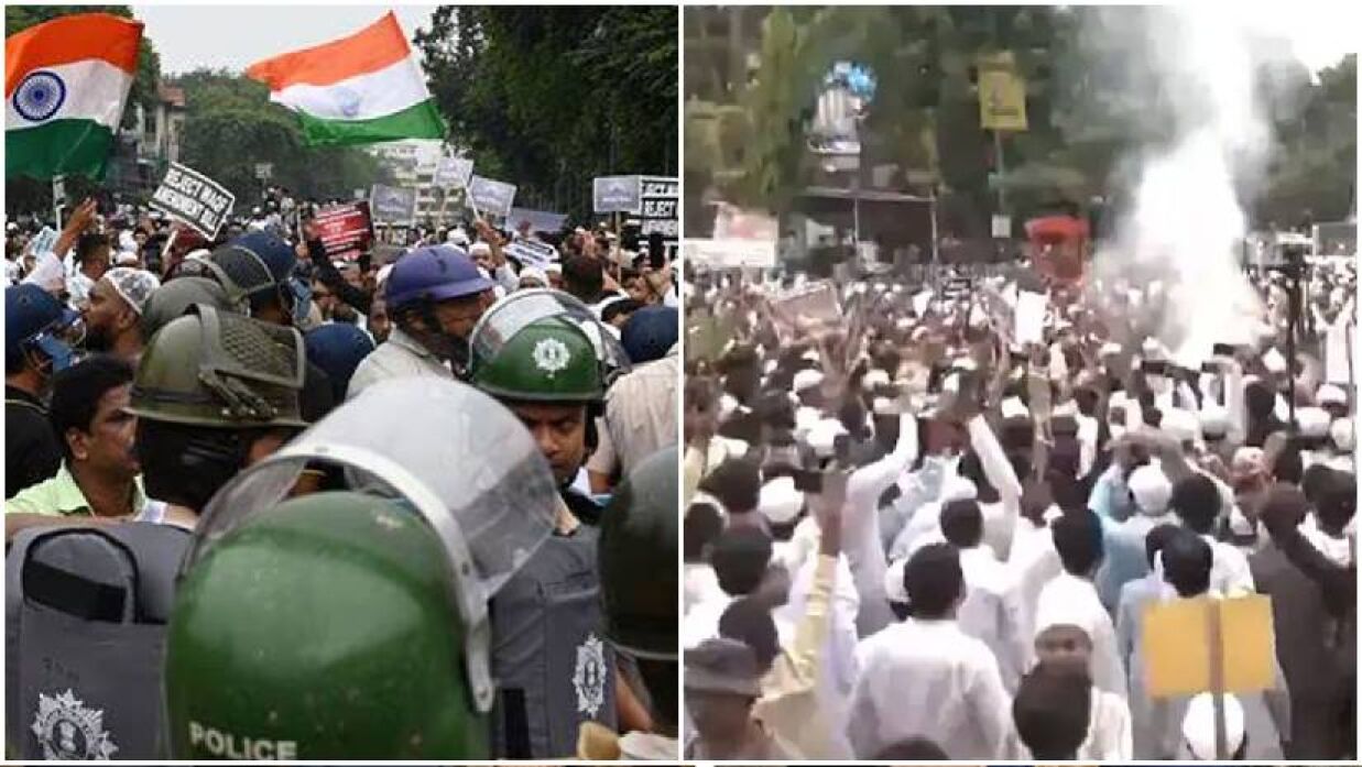 ওয়াকফ বিলের প্রতিবাদে উত্তাল ভারত
