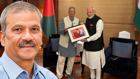 মোদিকে ড. ইউনূসের ছবি উপহার, আসিফ নজরুলের স্ট্যাটাস