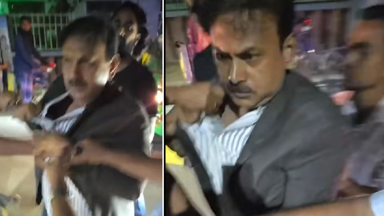জামিনে বের হয়ে জনতার হাতে গণধোলাইয়ের শিকার সাবেক এমপি