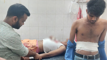 বিএনপি নেতার উপর অতর্কিত হামলা 