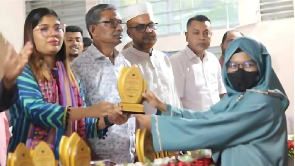 Reception for meritorious students