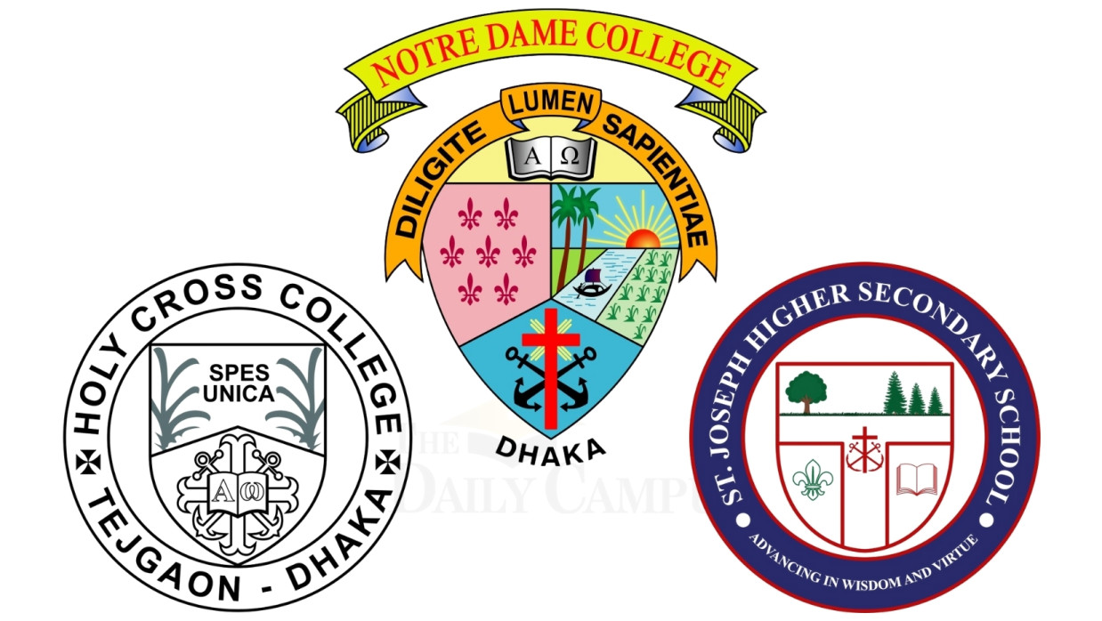 Logo of Notre Dame College, Holy Cross College, St. Joseph Higher Secondary School