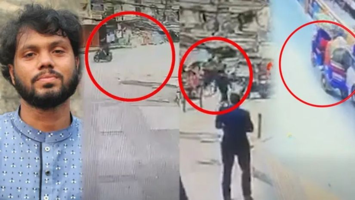 Osman Hadi and Alleged Shooter