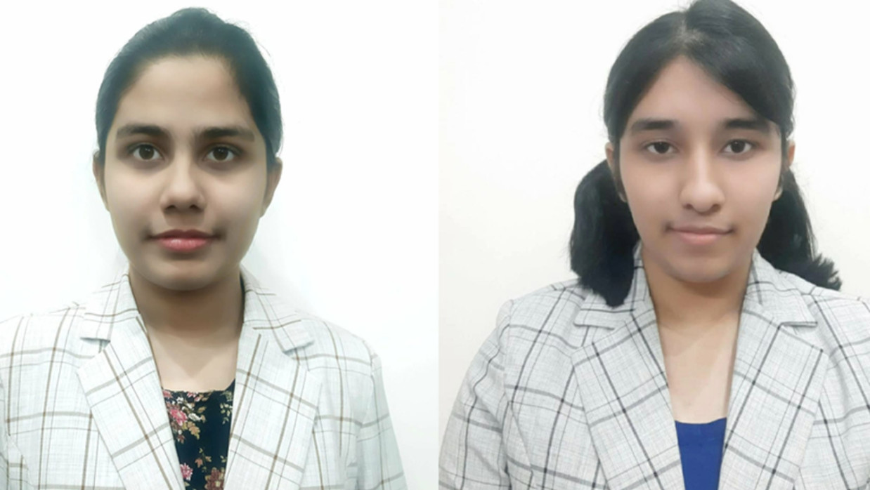 Twin Sisters Miha and Liha