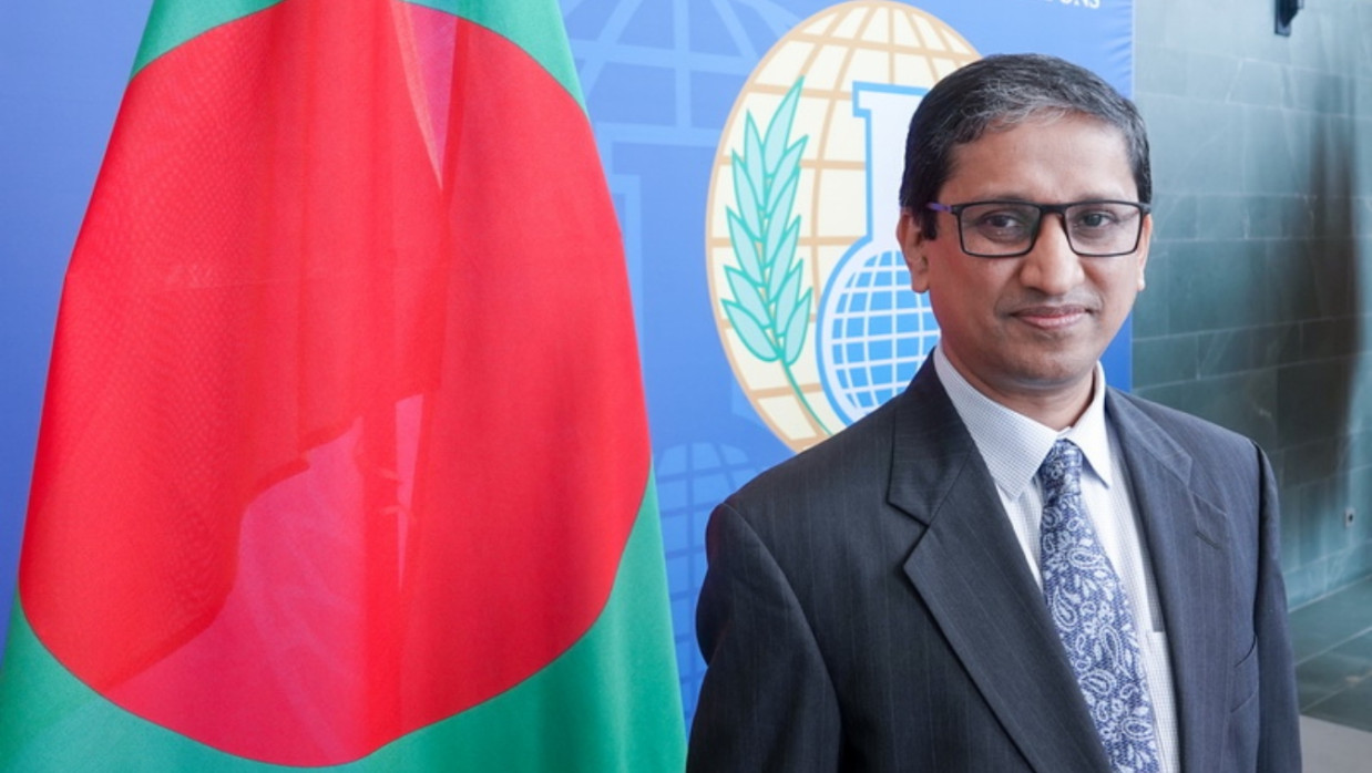 Bangladesh High Commissioner to New Delhi M Riaz Hamidullah