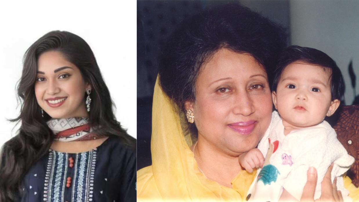 Zaima Rahman & BNP Chairperson Khaleda Zia