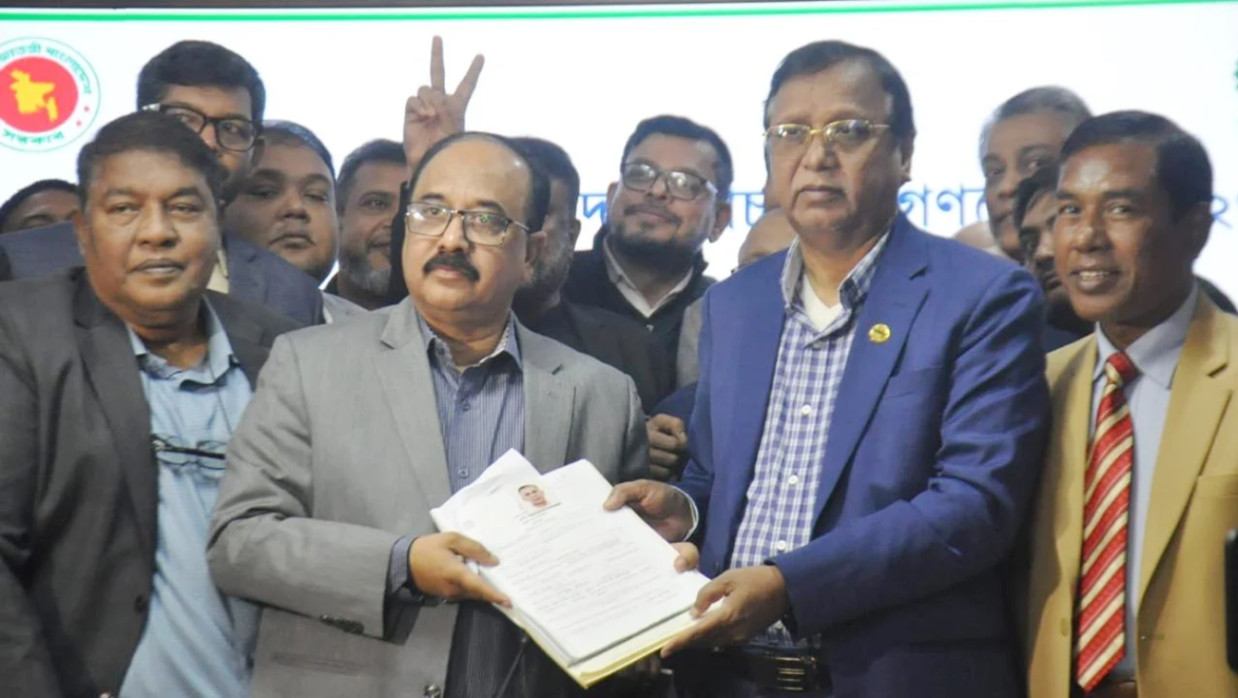 Abdus Salam, chief coordinator of the BNP election management committee for Dhaka-17