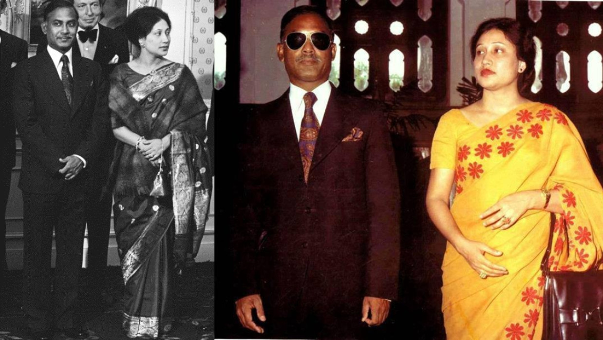 Khaleda Zia with Ziaur Rahman