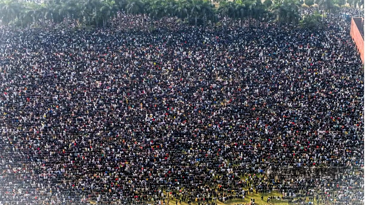 Funeral prayer of BNP Chairperson Begum Khaleda Zia