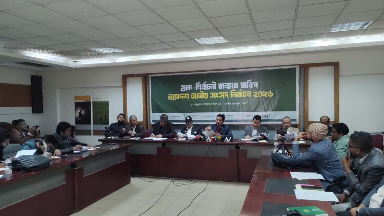 Pre-election opinion poll