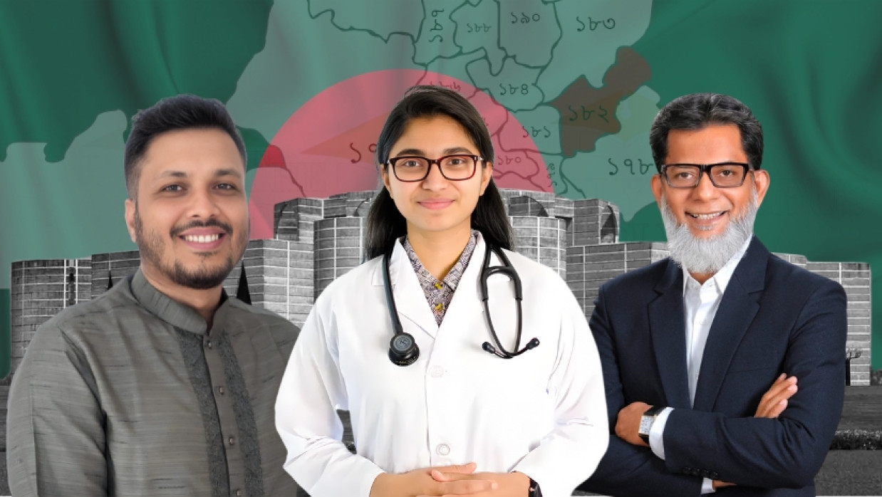 Javed Mia Rasin, Dr Tasnim Jara, Habibur Rashid Habib