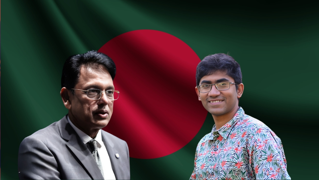 A.N.M. Ehsanul Hoque Milon and Chamok Hasan