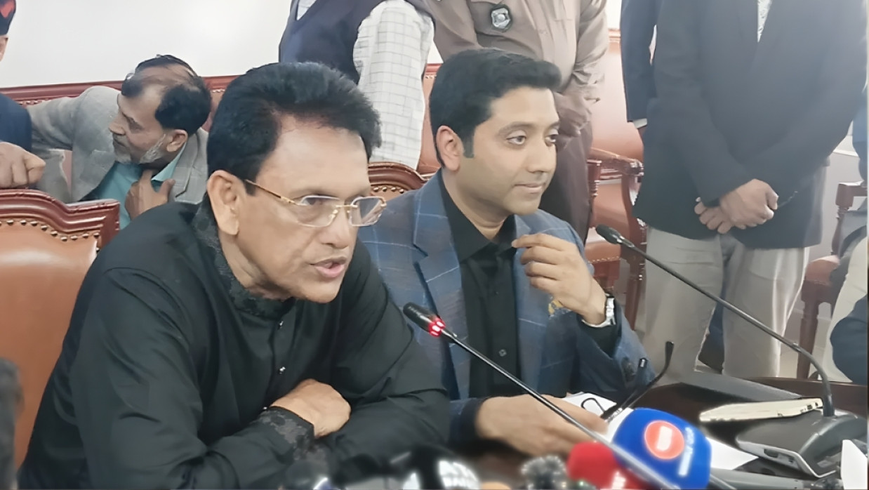 Education and Primary & Mass Education Minister Dr. A.N.M. Ehsanul Haq Milon and State Minister Bobby Hajjaj