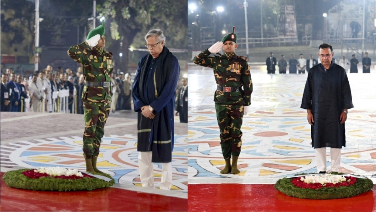 President Mohammad Sahabuddin and Prime Minister Tarique Rahman