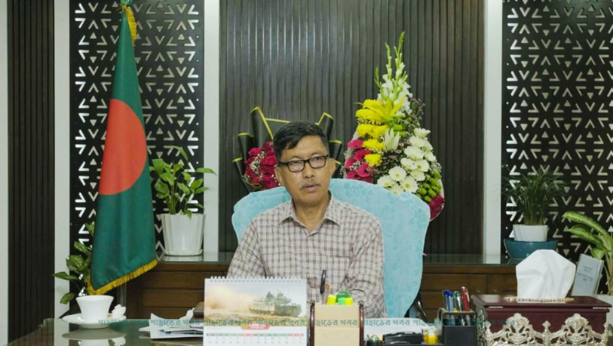 Chittagong Hill Tracts Affairs Minister Dipen Dewan