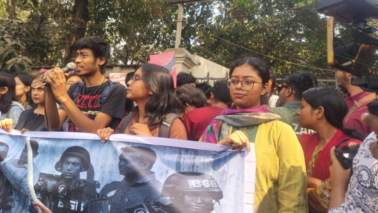 Sit-In at Shahbagh Police Station