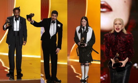 Bad Bunny Historic Win, Gaga, Eilish and Lamar Dominate Night