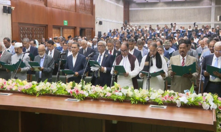 Newly Elected MPs Take Oath in 13th Parliament