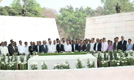 PM Tarique Rahman and Cabinet Members Pay Tribute at Zia Udyan