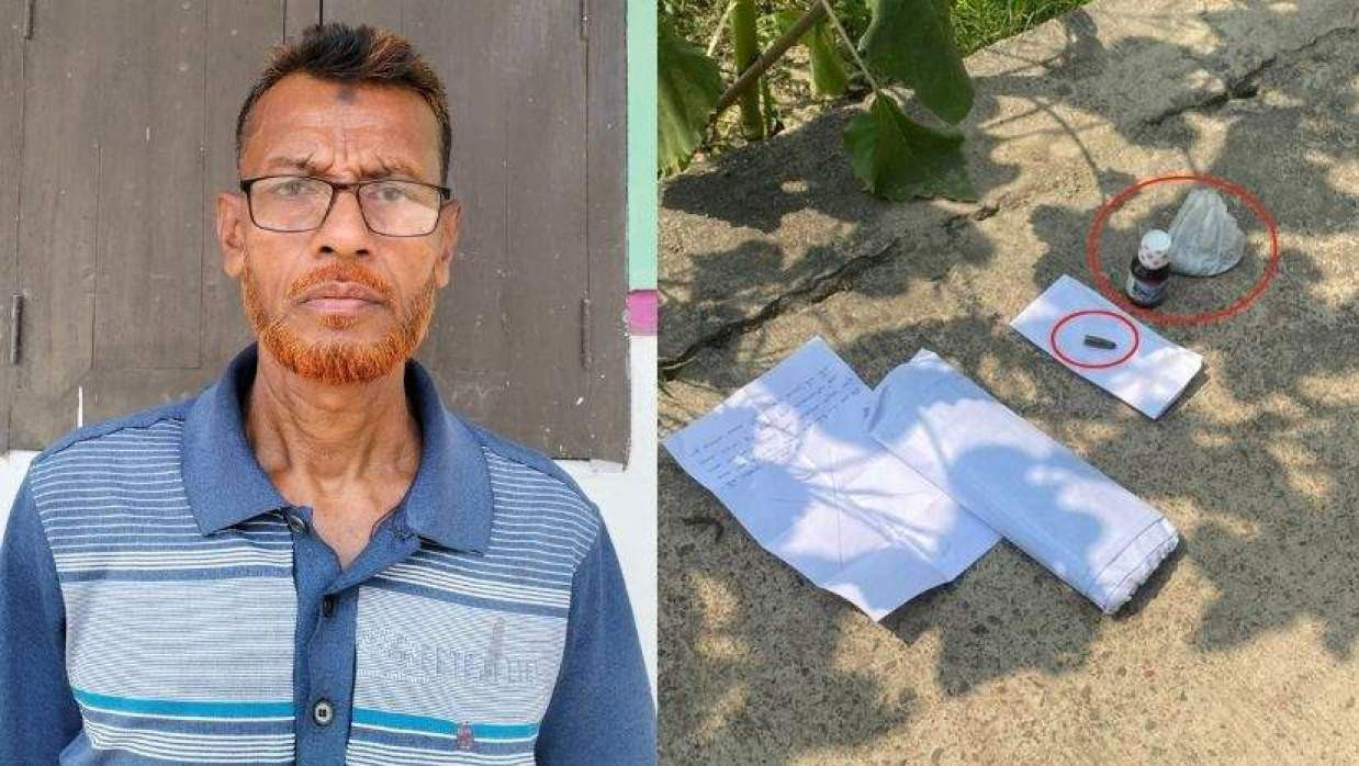 Former Army Personnel Receives Death Threat with Bullets