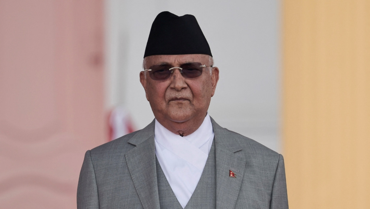 Nepal’s former prime minister KP Sharma Oli