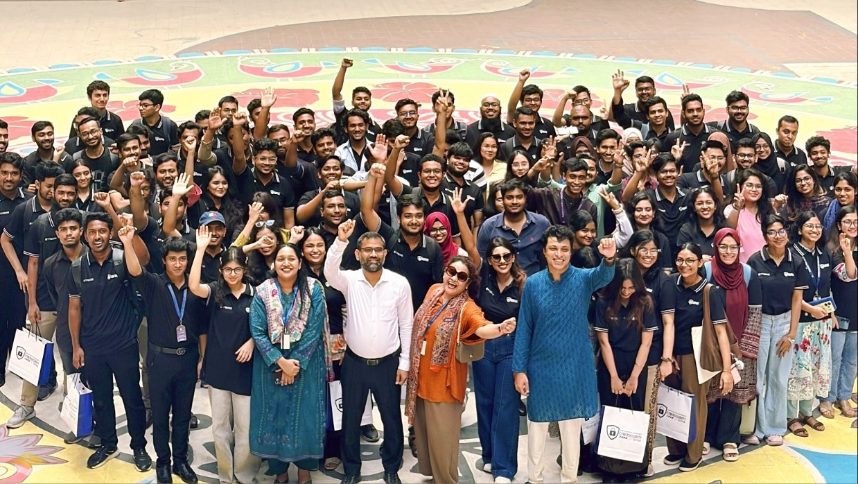 Participants, Organizers of Cybersecurity Training Program Celebrating