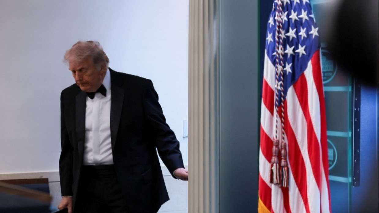 POTUS Donald Trump After Evacuation