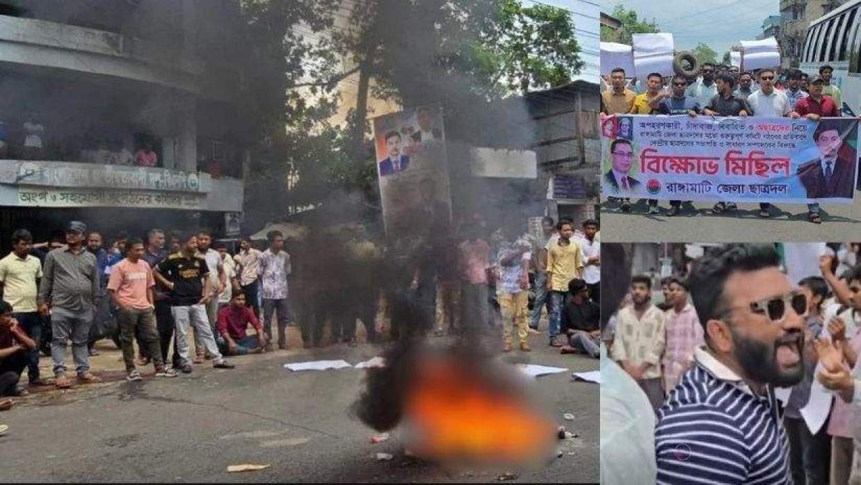 Faction of Jatiyatabadi Chhatra Dal leaders demanding new committee
