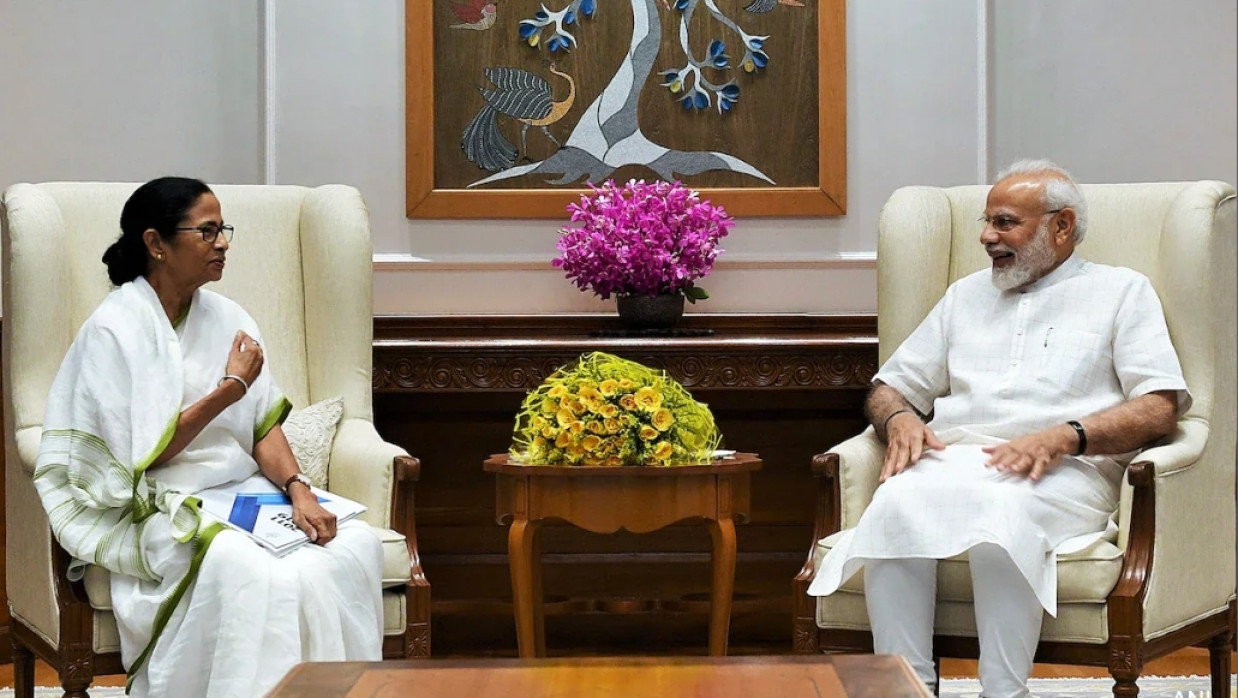 Mamata Banerjee & PM Narendra Modi