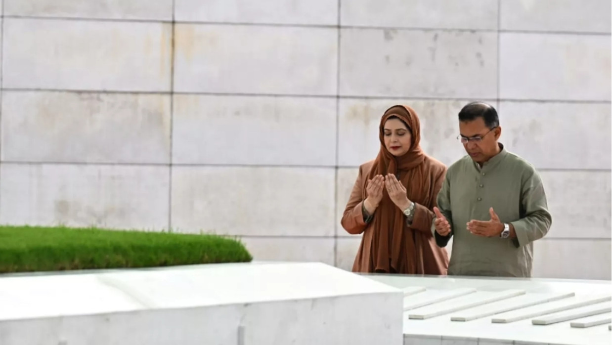 Prime Minister Tarique Rahman and Dr Zubaida Rahman