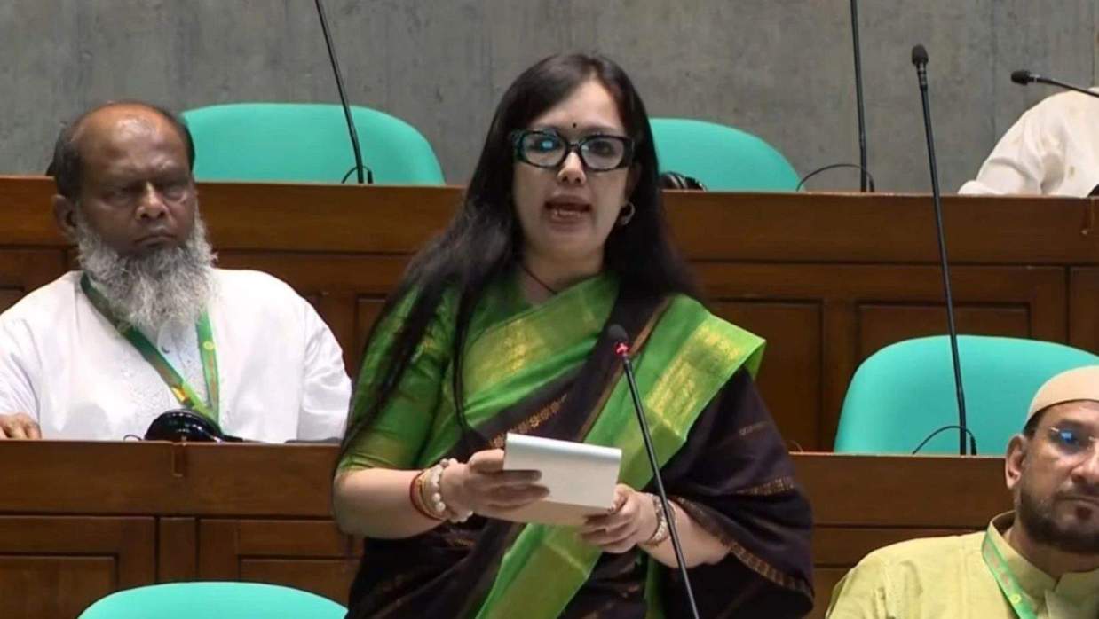 সংসদে রুমিন ফারহানা