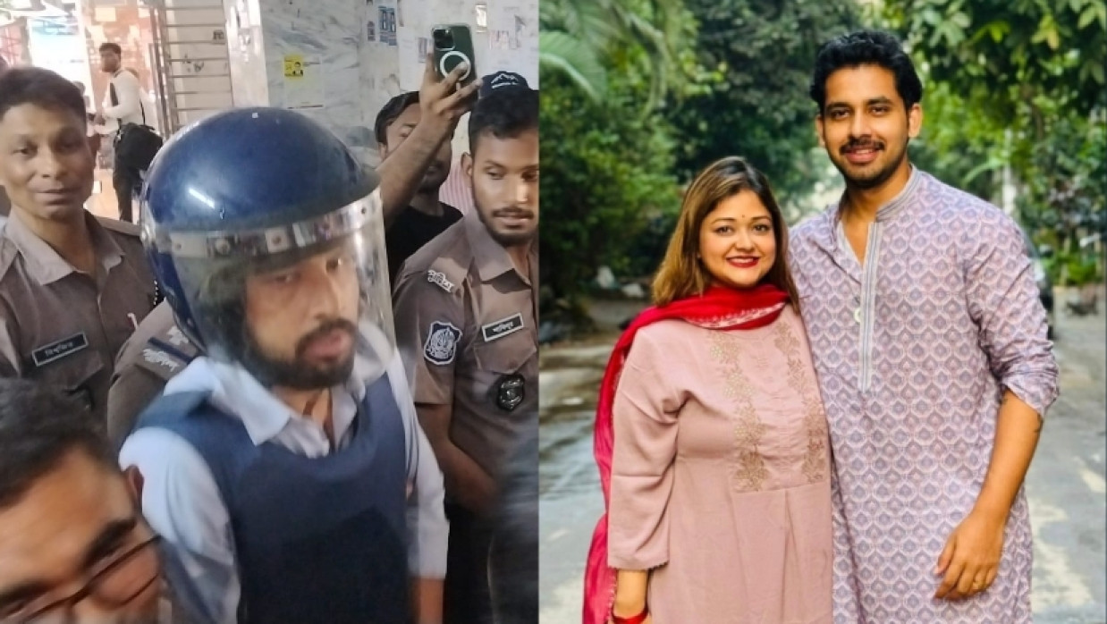 Afra Ivnath Khan Ikra and Zaher Alvi
