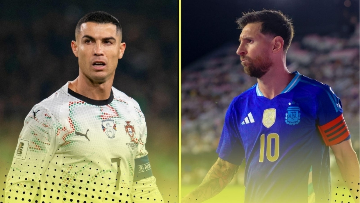 Lionel Messi and Cristiano Ronaldo