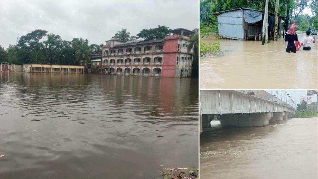 Schools Flooded in Chattogram