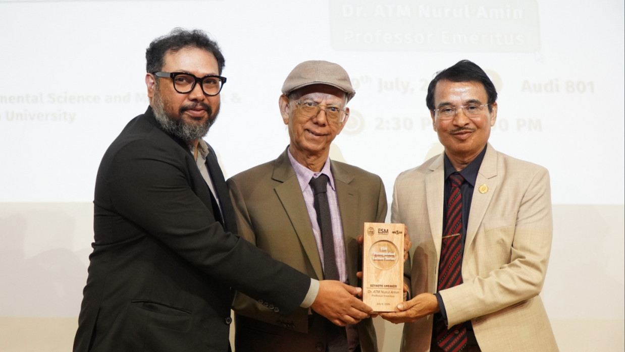 NSU Dept of ESM inaugurated lecture series titled Frontiers in Environmental Thought