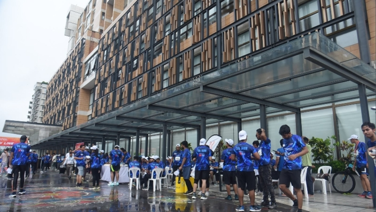 NSU PHSC organized a 5K run
