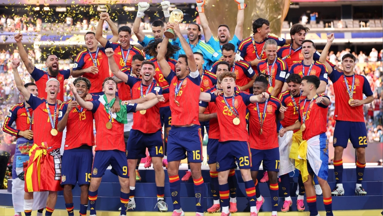 Spain lifted the World Cup 2026