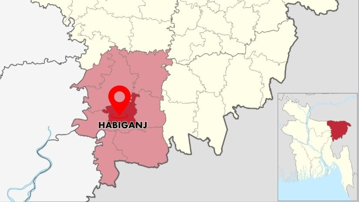 Habiganj Map