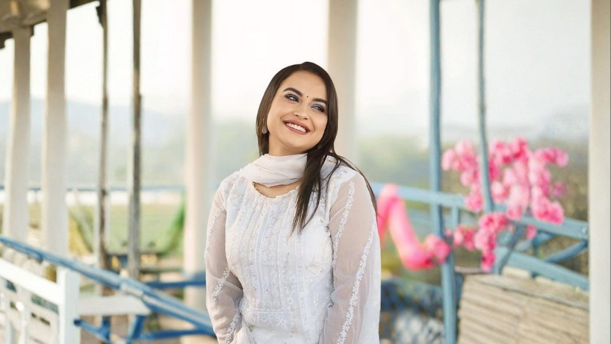 Model and actress Ridhika Ridhi