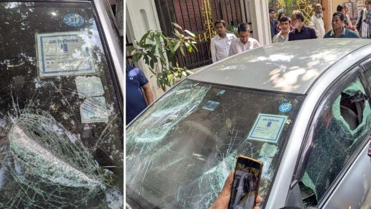 DU Teacher's car vandalized