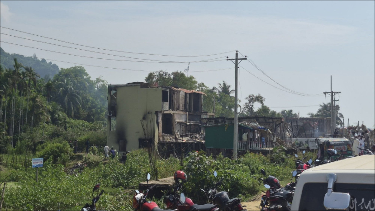 Fire broke out at Tuptup Resto and Resort